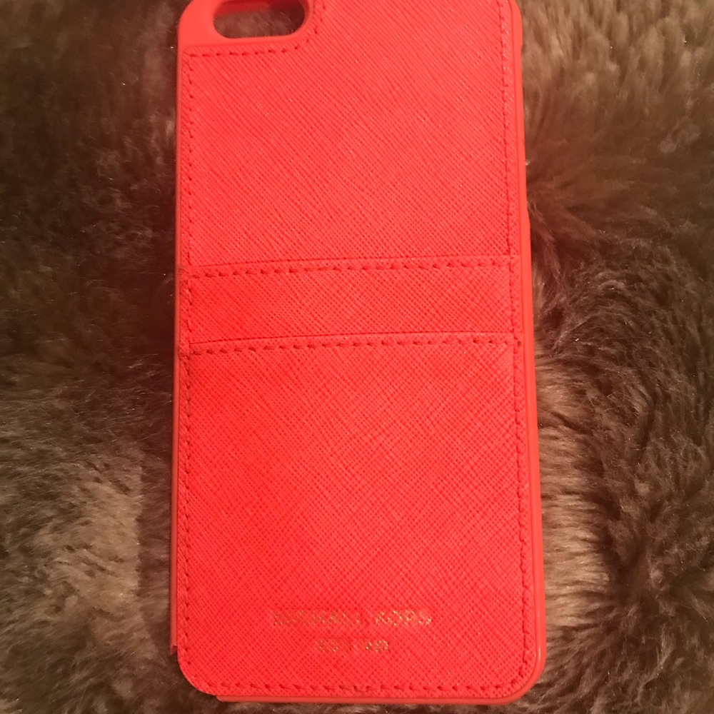 Bright coral iPhone 6plus phone case